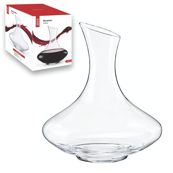 DECANTER VIDRIO CRYSTAL ROCK