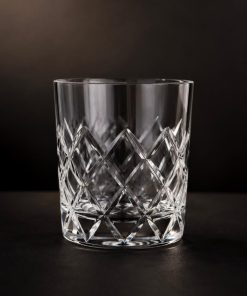 VASO WHISKY 2 F100 TALLADO REJA CRISTALERIA SAN CARLOS